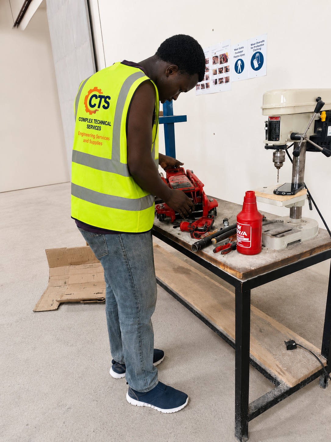 Repairing Machine for a Client